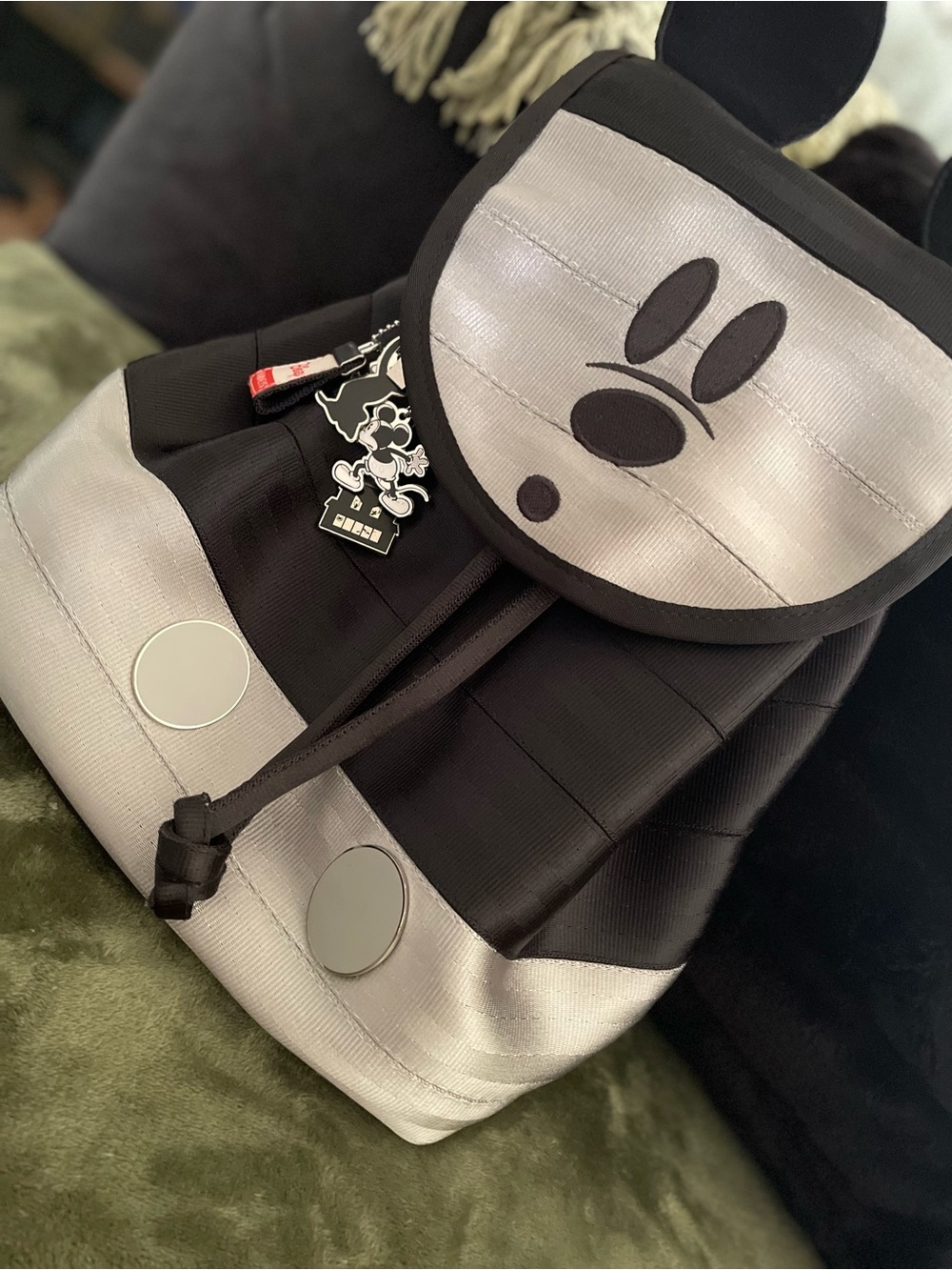 Harvey’s Seatbelt Spooky Mickey Backpack